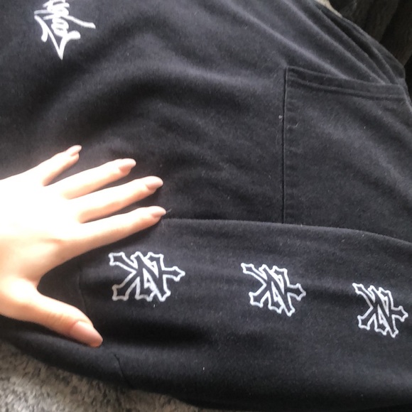 COPY - ZOO YORK unisex, b&w, slightly oversized (pullover) hoodie - Picture 5 of 7